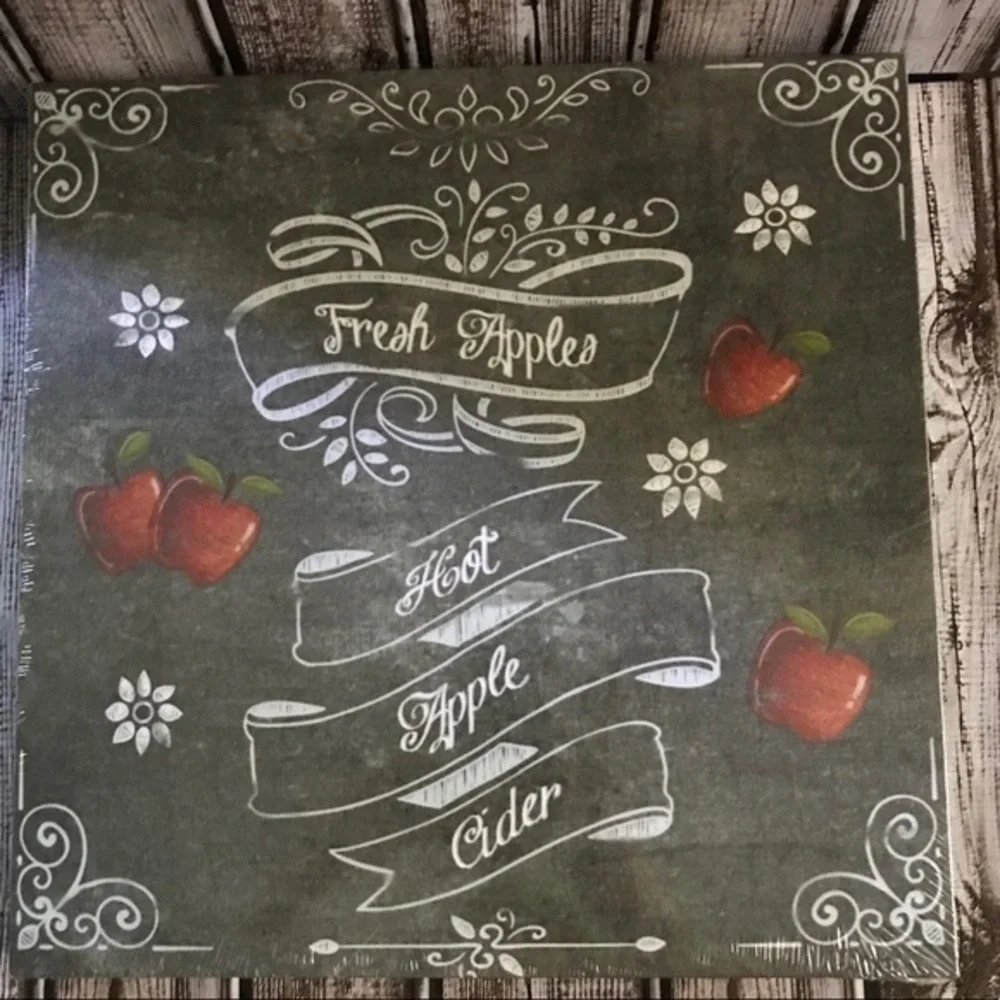 Fresh Apple‎ Sign Wall Art, New